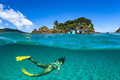 Snorkel en Isla Coiba (privado)