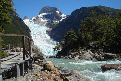 Glaciares Balmaceda y Serrano