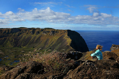 Centro Ceremonial Orongo y Volcán Rano Kau