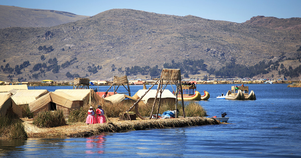 lago titicaca, uros