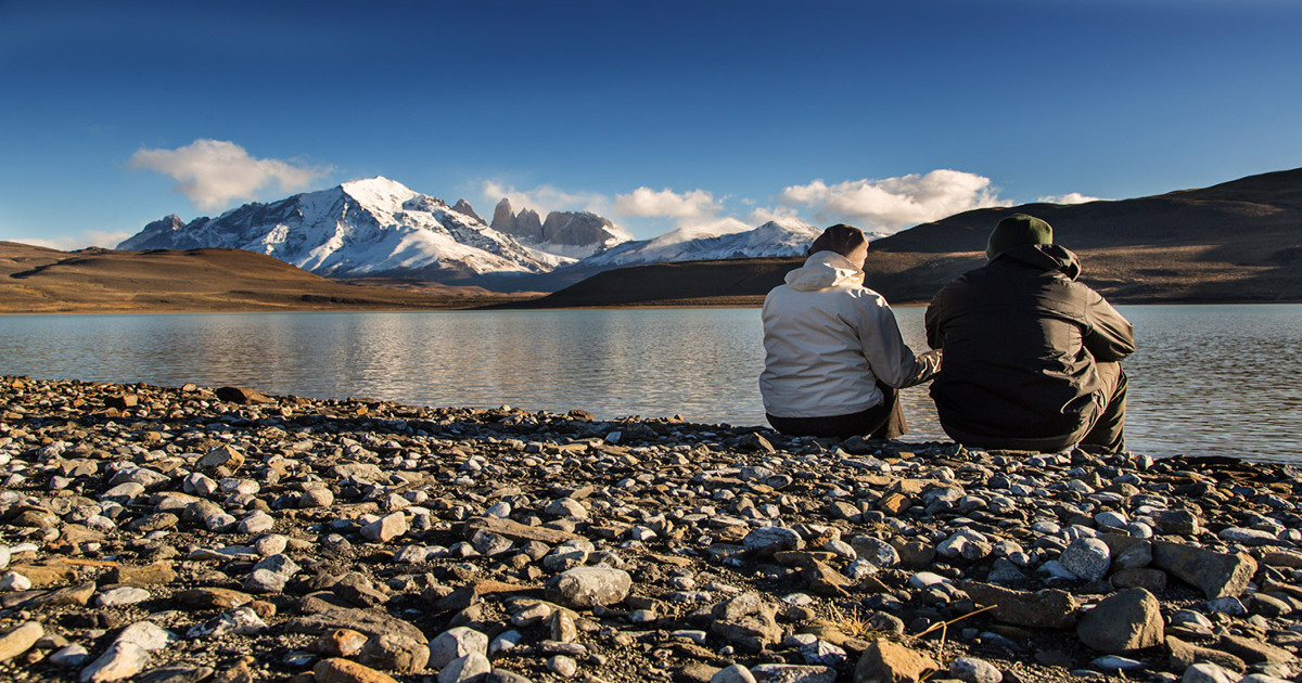 torres del paine, patagonia, lago