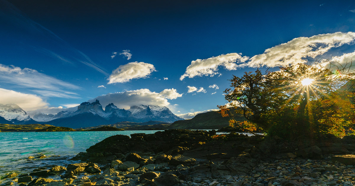 torres del paine, patagonia, lago